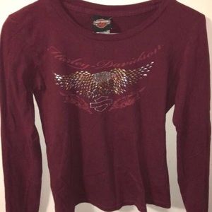 Harley Davidson long sleeved tee